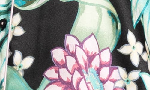 In Bloom By Jonquil Adeline Lace Trim Crop Pajamas In Black