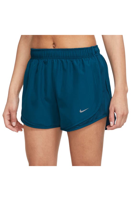 Nike Dri-fit Tempo Running Shorts In Valerian Blue/wolf Grey