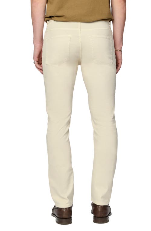 Warp & Weft Warp+weft Ams Slim Fit Jeans In Whitecap