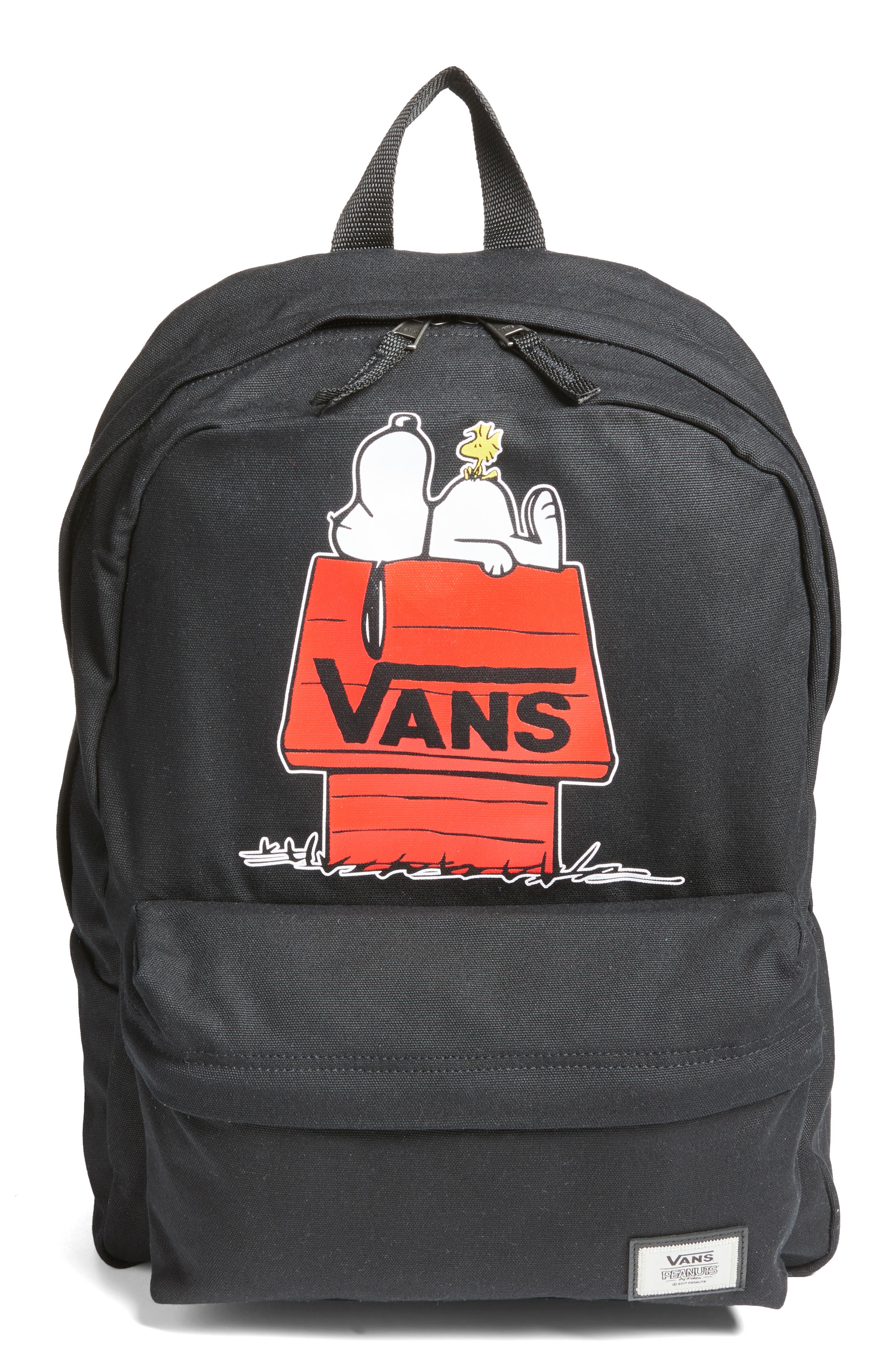 backpack vans peanuts