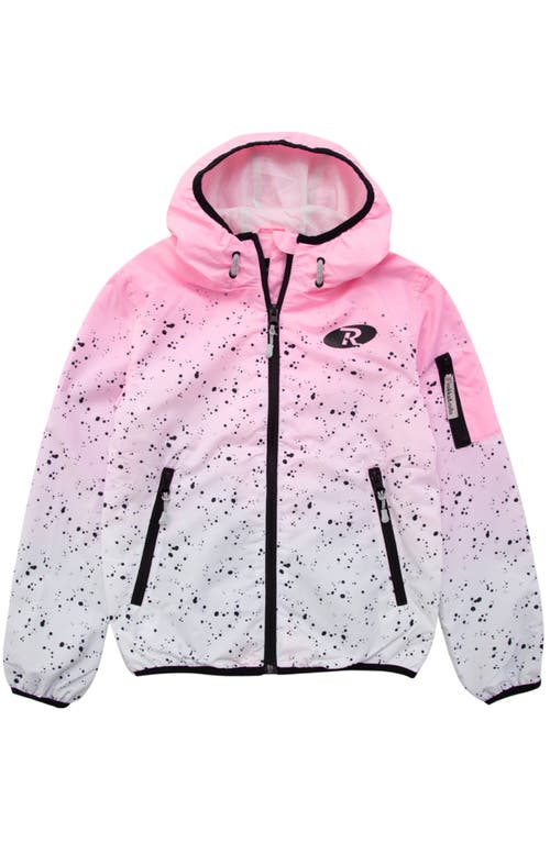 Shop Rokka&rolla Kids' Lightweight Lined Windbreaker In Cotton Candy Space