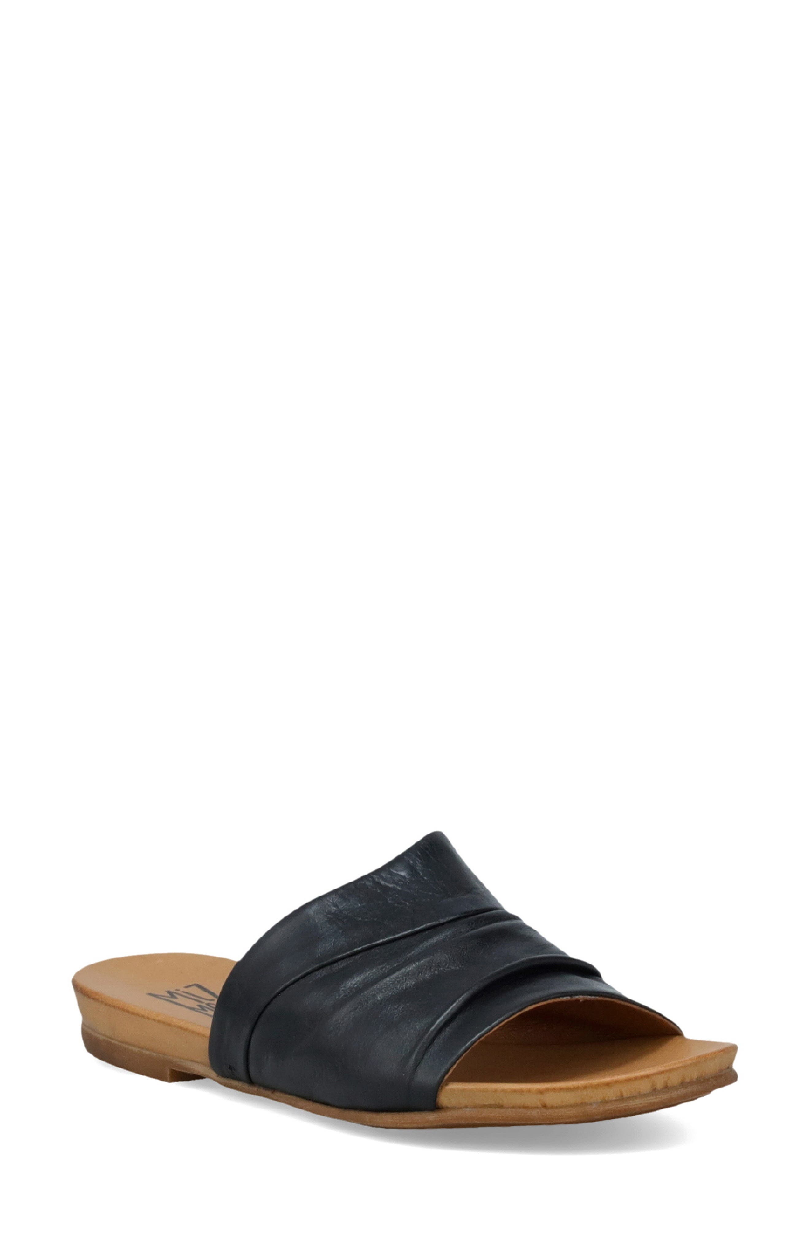 Women's Miz Mooz Aria Slide Sandal, Size 9.5 M - Black