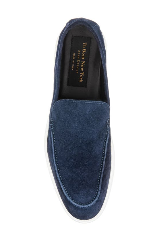 Shop To Boot New York Troye Loafer In Softy Nappa Blue