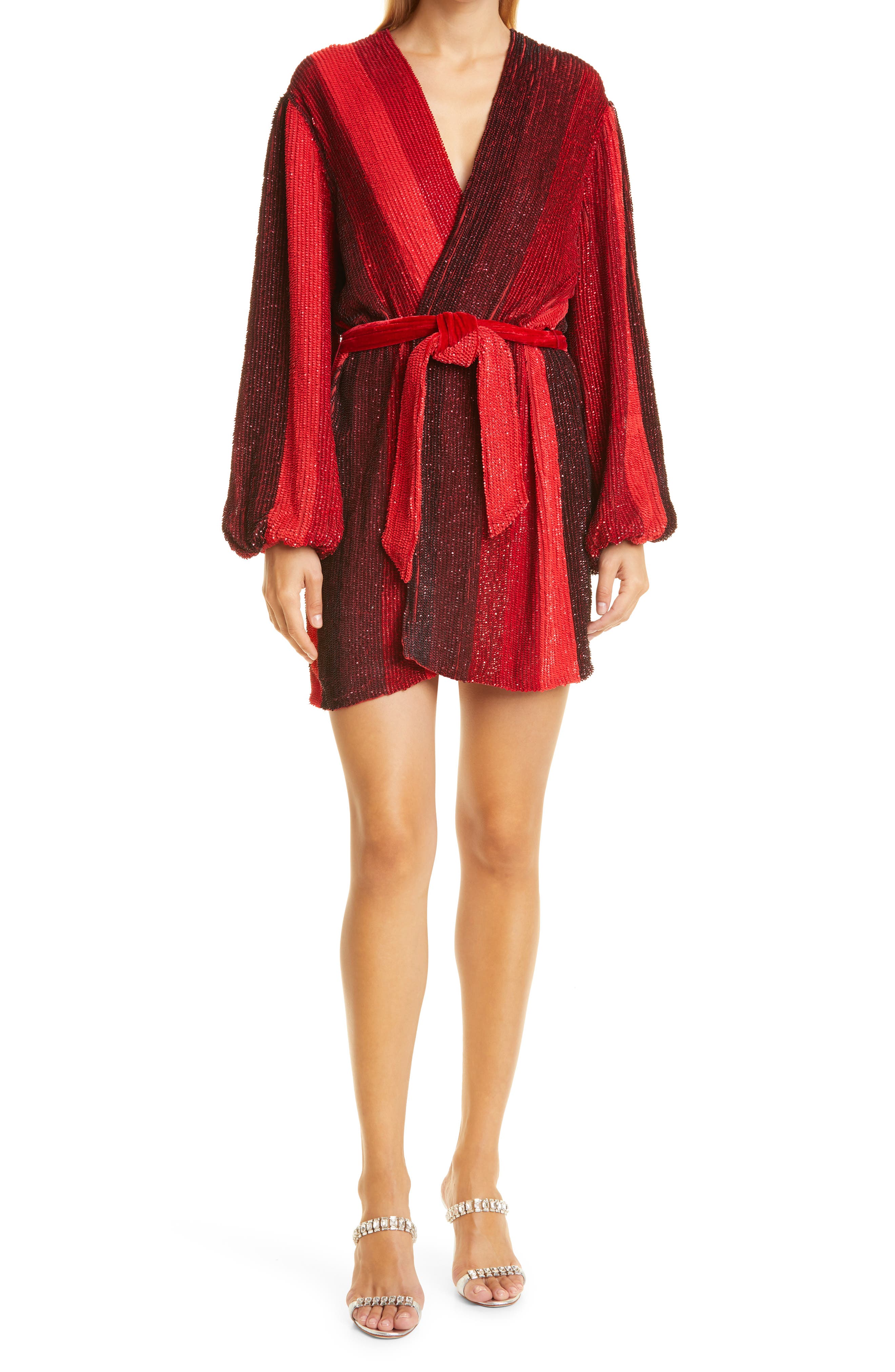 gabrielle wrap dress