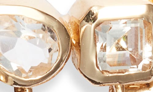Anzie Women's Cléo Mlia Triple Stone 14k Yellow Gold, 0.12 Tcw Diamond & Topaz Earrings In Yellow Gold