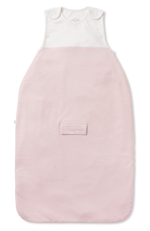 MORI Kids' Clever Wearable Blanket in Blush Stripe at Nordstrom, Size 0-2 Y