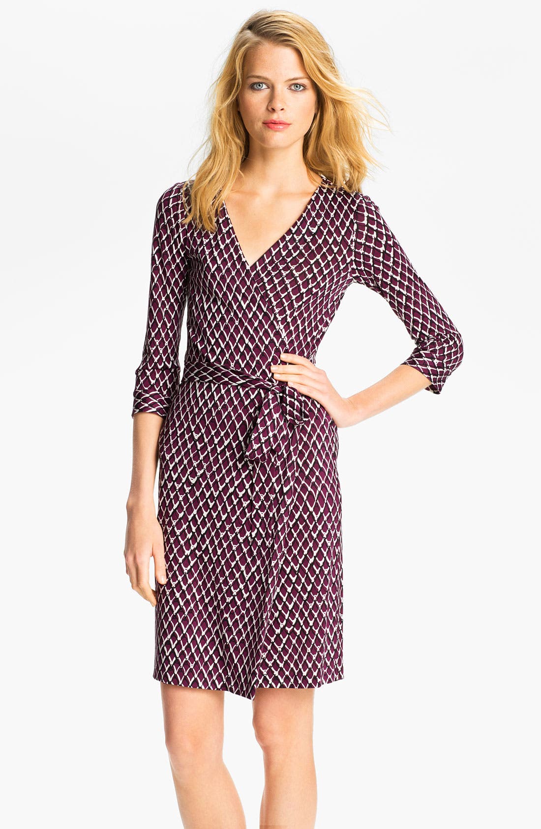 Diane Von Furstenberg 'New Julian 2' Silk Wrap Dress (Online Exclusive ...