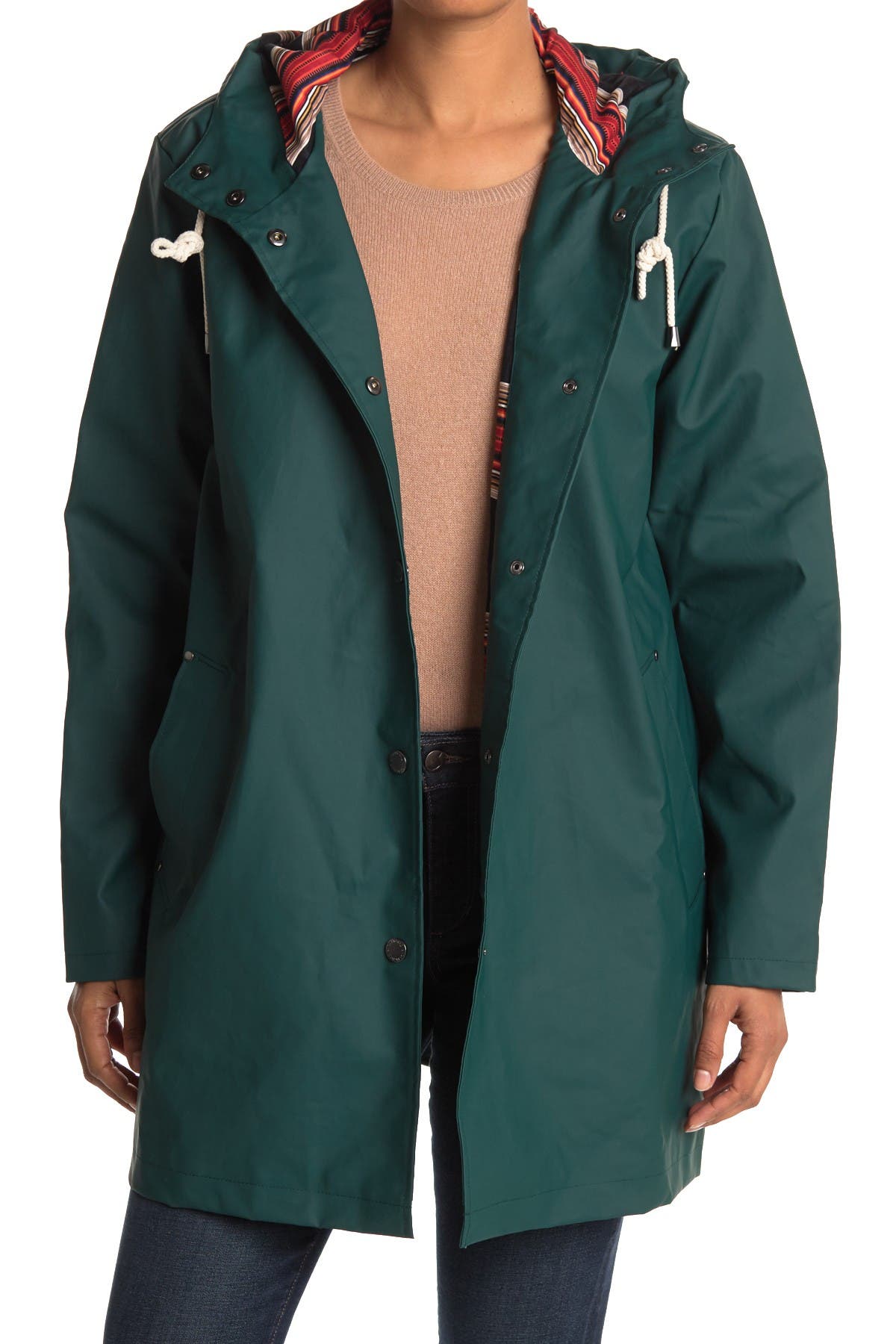 pendleton olympic hooded slicker jacket