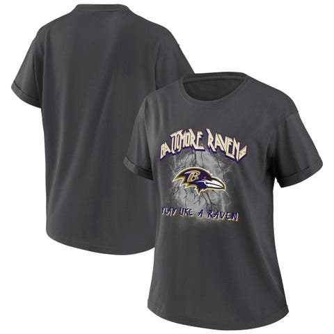 Majestic Baltimore Ravens NFL Apparel Long Sleeve Sleeve Hit Shirt