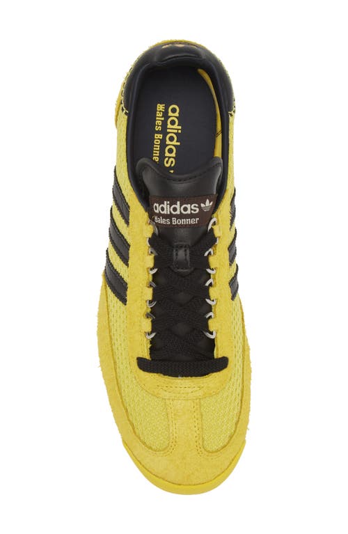 Adidas Originals Adidas X Wales Bonner X Wales Bonner Sl76 Sneaker In Yellow