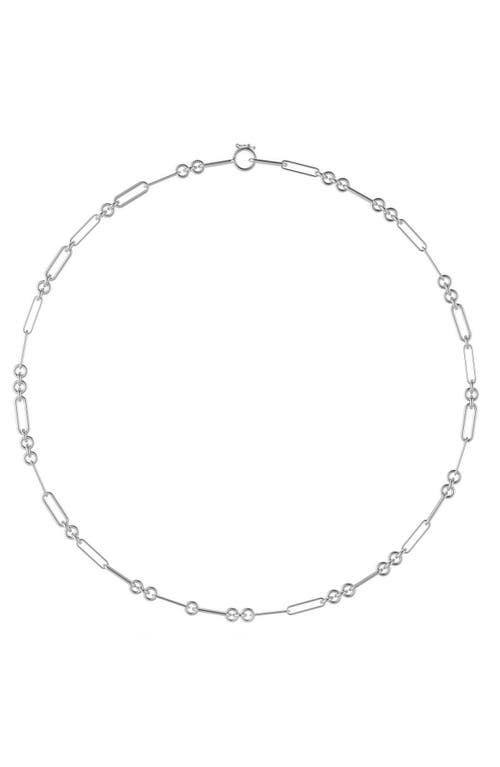 Spinelli Kilcollin Andromeda Petite Chain Link Necklace in Sterling Silver at Nordstrom, Size 20