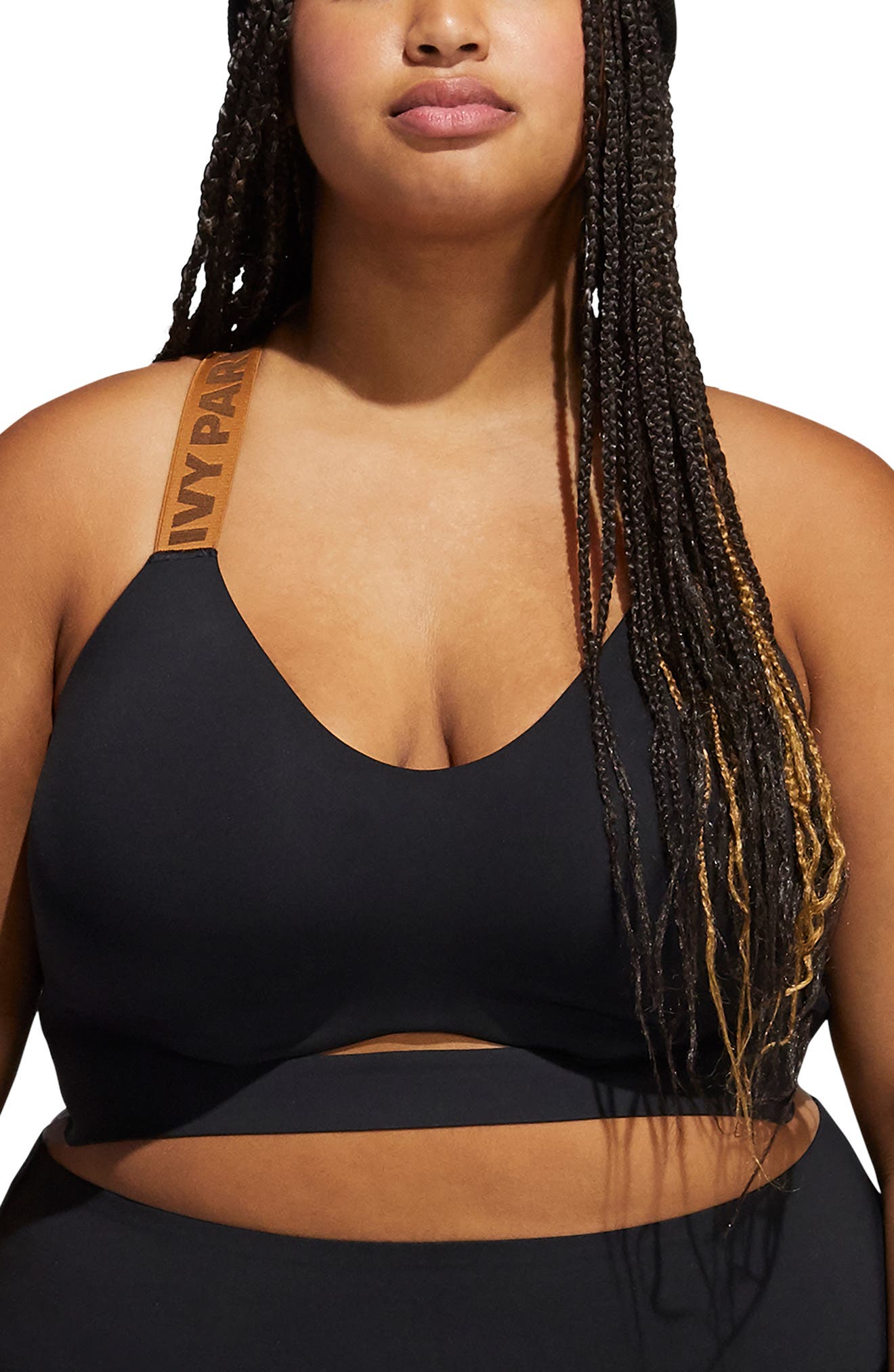 ivy park sports bra size guide