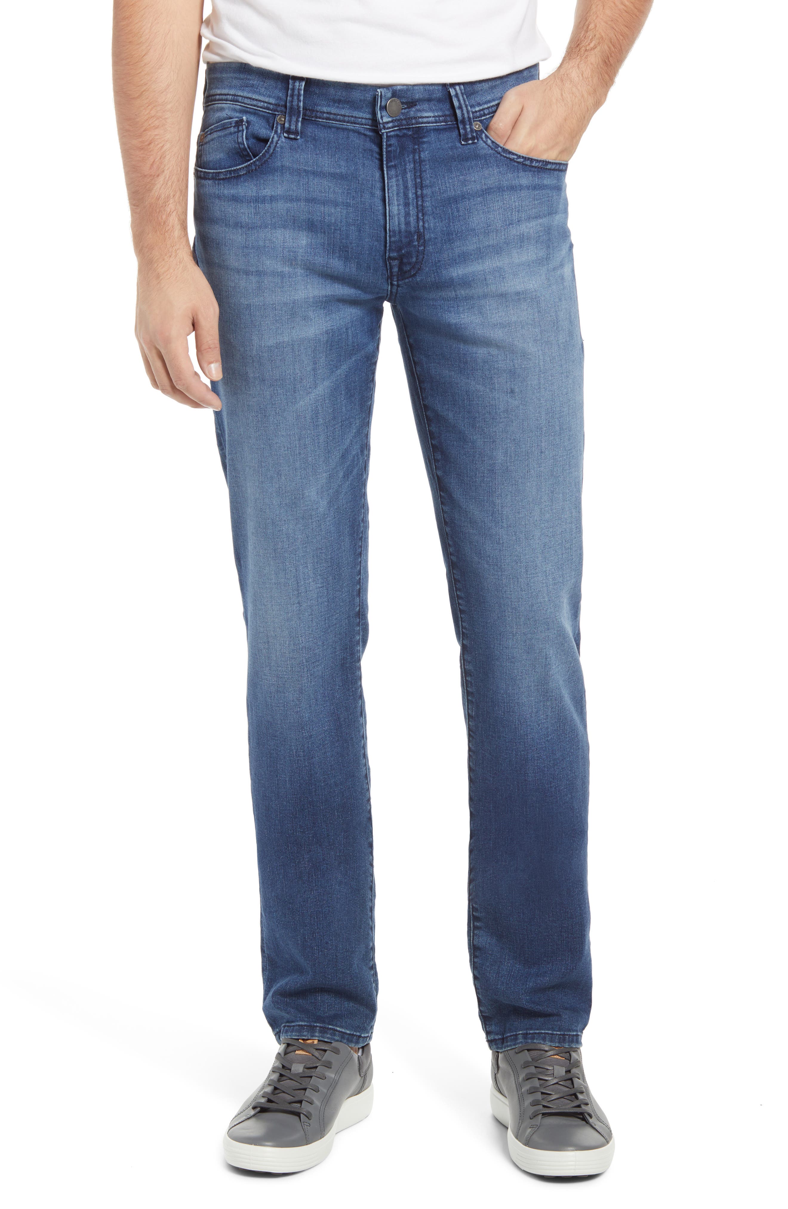 fidelity denim jimmy slim straight leg jeans