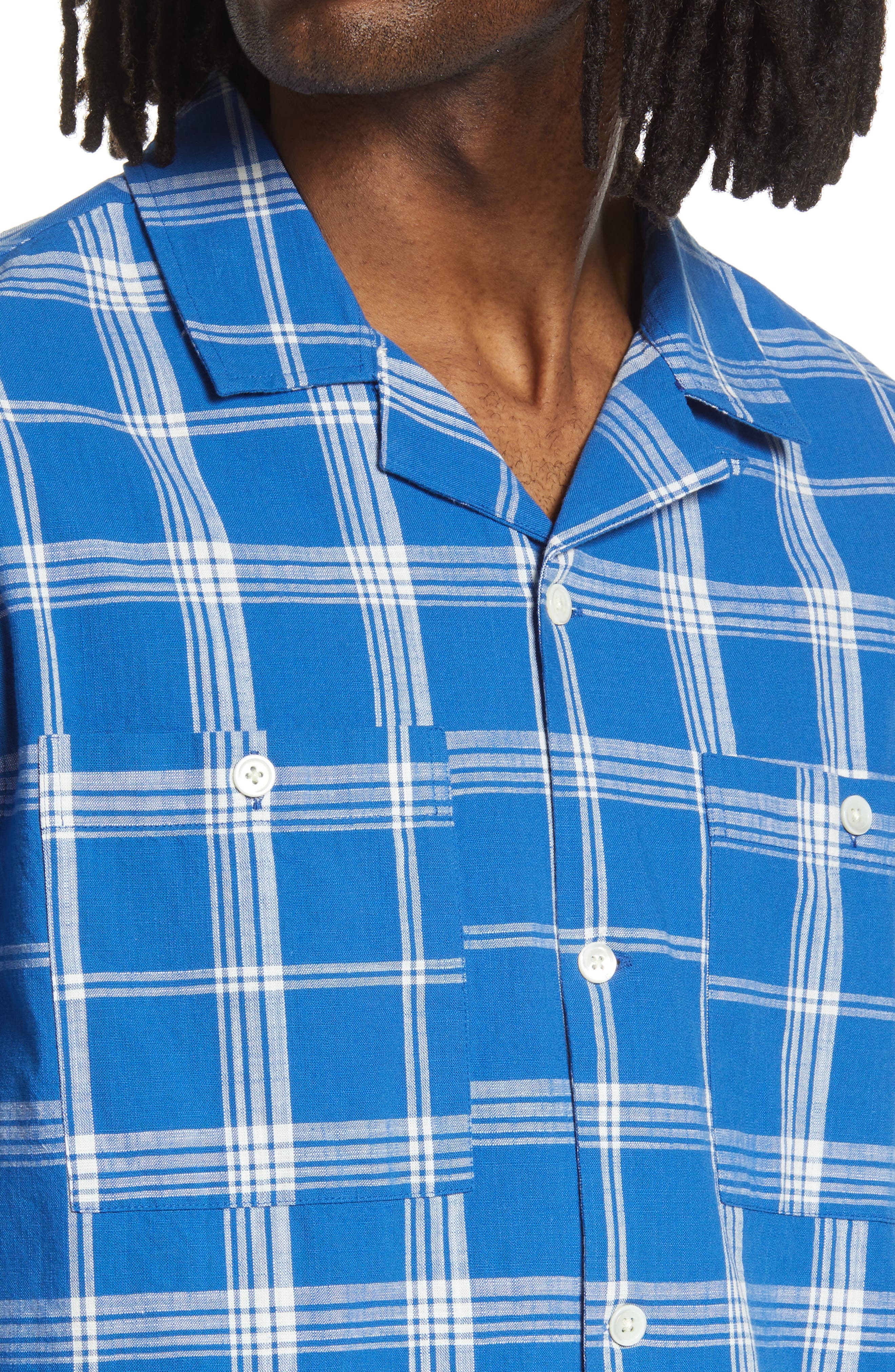 organic cotton plaid camp shirts