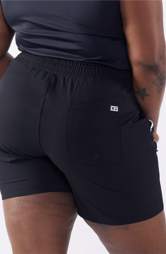 Tomboyx Heritage 7-inch Board Shorts In Black Novelty