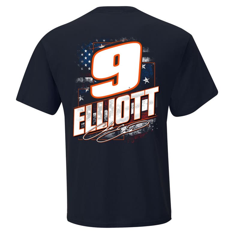 Shop Hendrick Motorsports Team Collection Navy Chase Elliott Hoosters Patriotic T-shirt