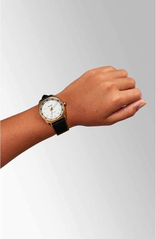 Nixon Mullet Silicone Strap Watch In Black