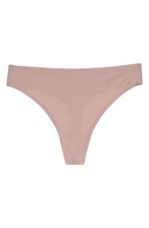 Soft Stretch Thong in English Rose