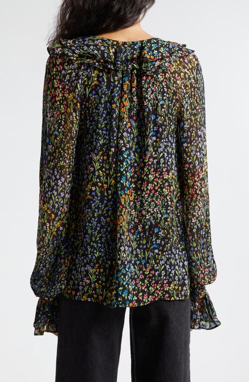 RAMY BROOK RAMY BROOK KENDRA FLORAL PRINT RUFFLE TOP