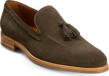 Allen edmonds 2025 suede tassel loafer