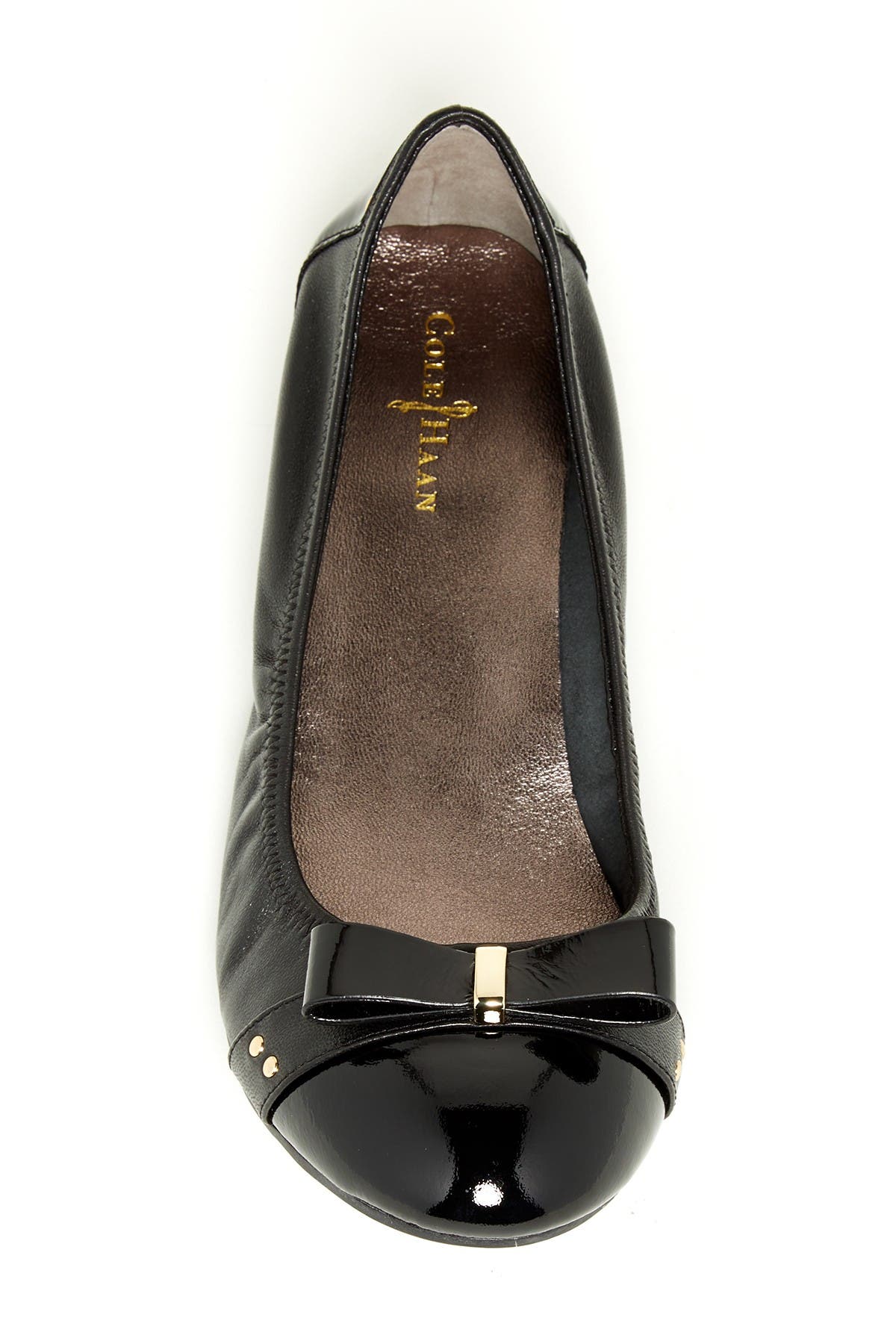 cole haan monica leather ballet flat