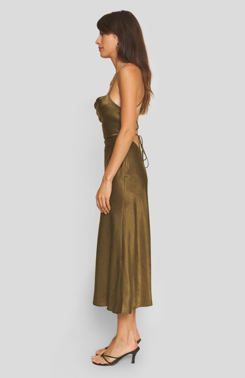 Whimsy + Row Camille Dress In Hunter