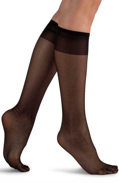 PHILIPP PLEIN, Black Women's Socks & Tights