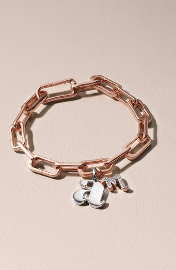 Rose Gold Vermeil Charm Bracelet