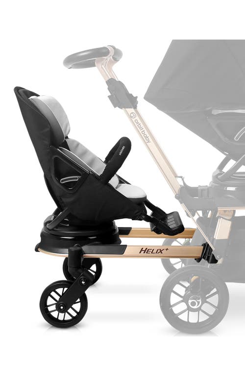 orbit baby Helix+ with G5 Stroller Seat in Black/Gold