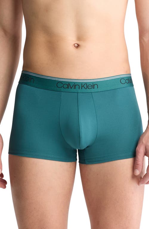 CALVIN KLEIN CALVIN KLEIN 3-PACK LOW RISE MICROFIBER STRETCH TRUNKS 