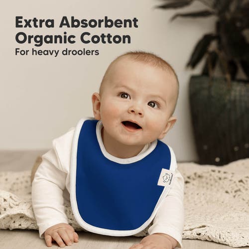 Keababies 8-pack Baby Drool Bibs In Basics