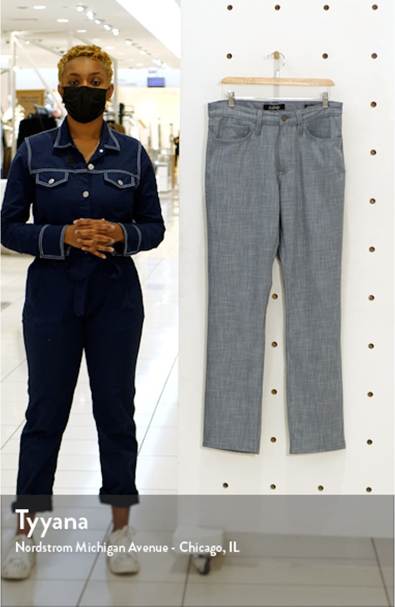 Men's Charisma Relaxed Straight Leg Chambray Pants, sales video thumbnail