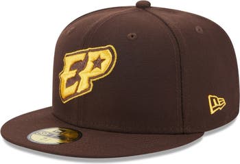 New Era 5950 Official on Field Alternate Brown and Yellow Chihuahuas EP Cap 7 7/8