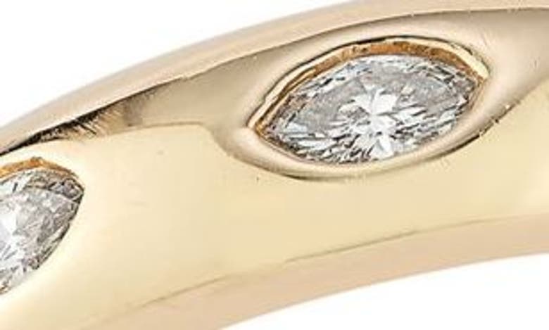 Shop Dana Rebecca Designs Alexa Jordyn Diamond Inlay Band Ring In Yellow Gold
