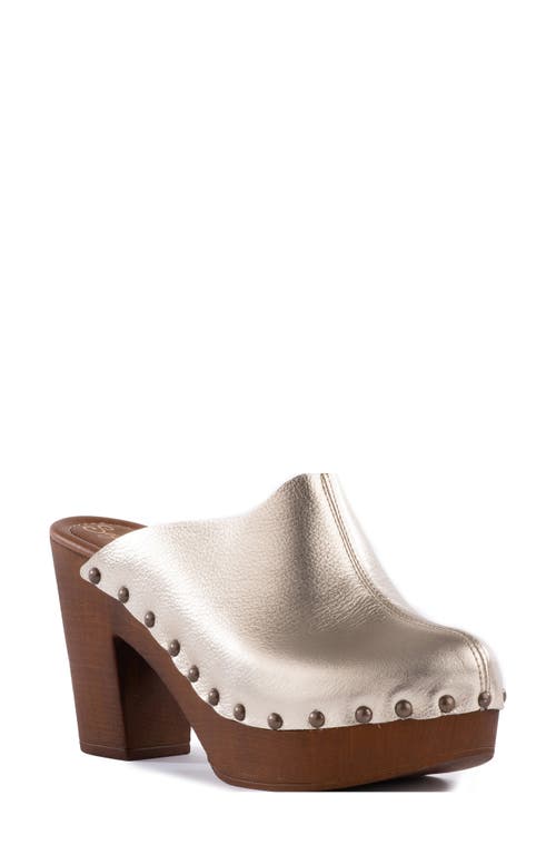 Seychelles Go All Out Metallic Mule in Platinum at Nordstrom, Size 10