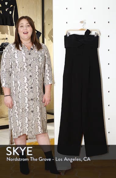 chelsea28 strapless jumpsuit