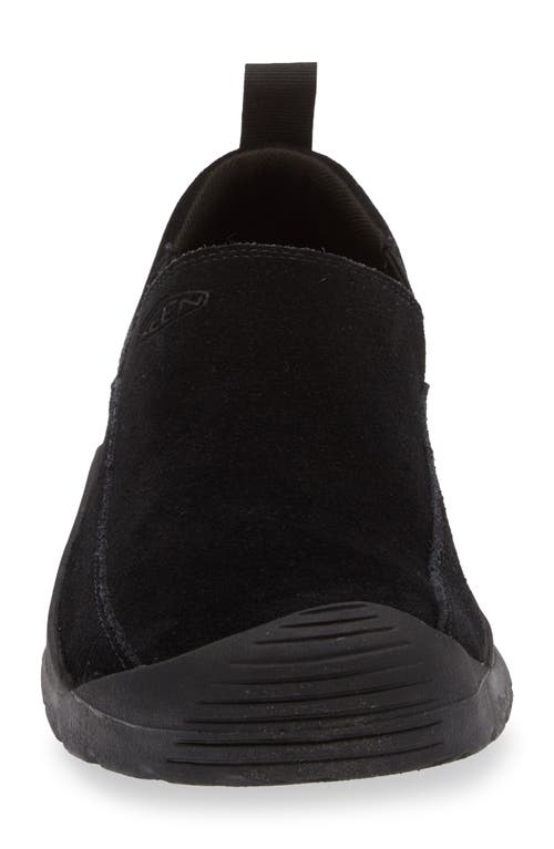 Shop Keen Jasper Slip-on Sneaker In Black/black