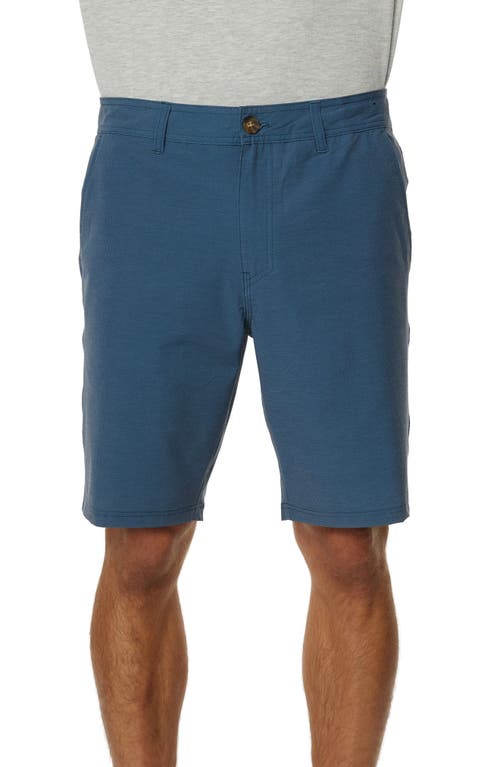 O'Neill Stockton Water Resistant Hybrid Shorts in Cadet Blue at Nordstrom, Size 34