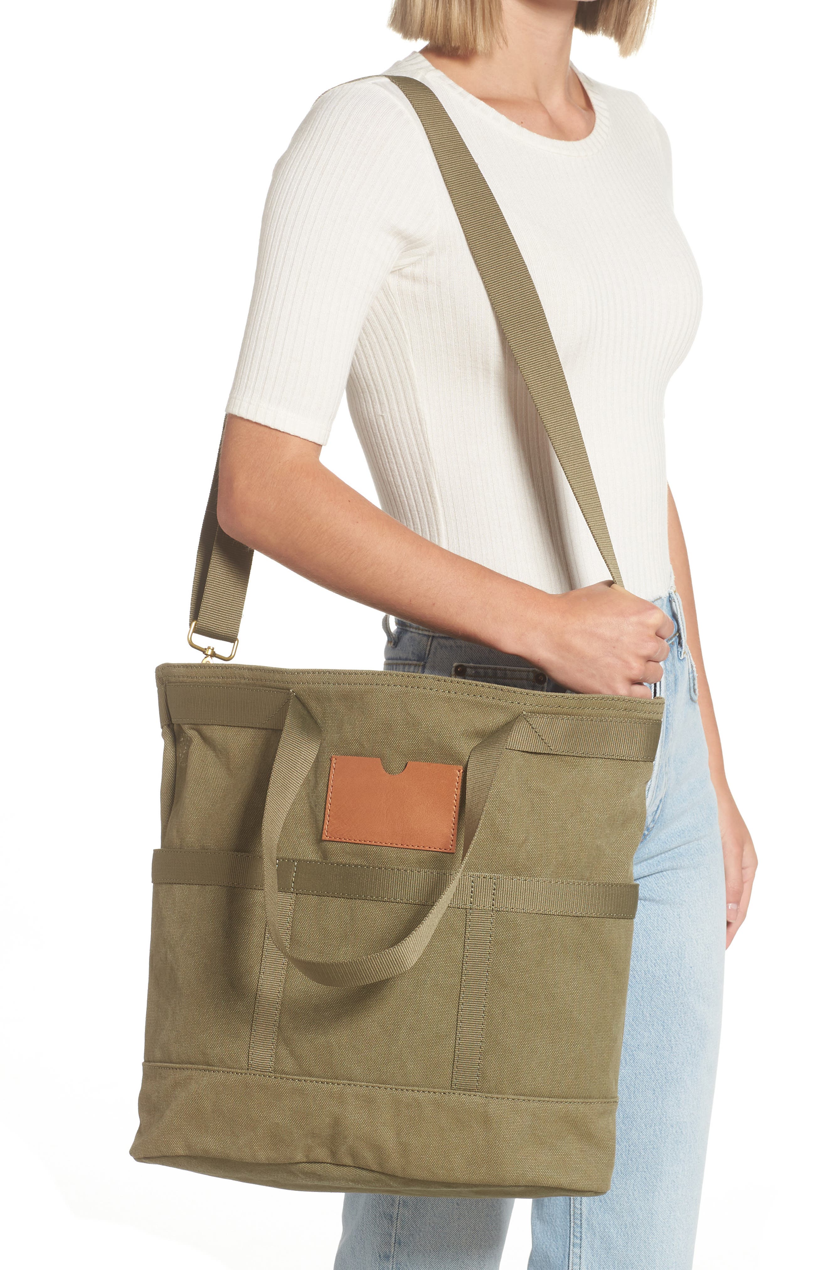 madewell canvas tote bag