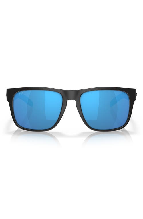 Costa Del Mar Spearo 56mm Polarized Square Sunglasses In Blue