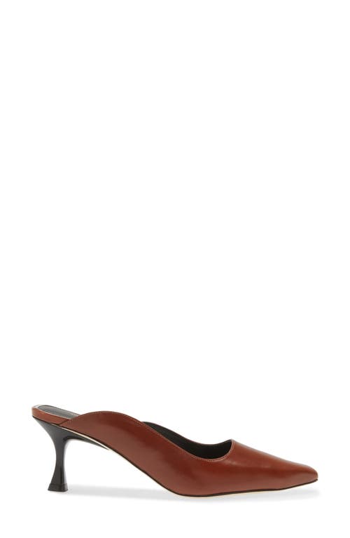 Shop Avec Les Filles Alma Asymmetric Mule In Cognac