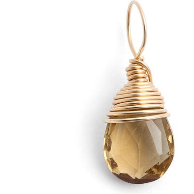 Nashelle 14K-Gold Fill & Semiprecious Stone Charm