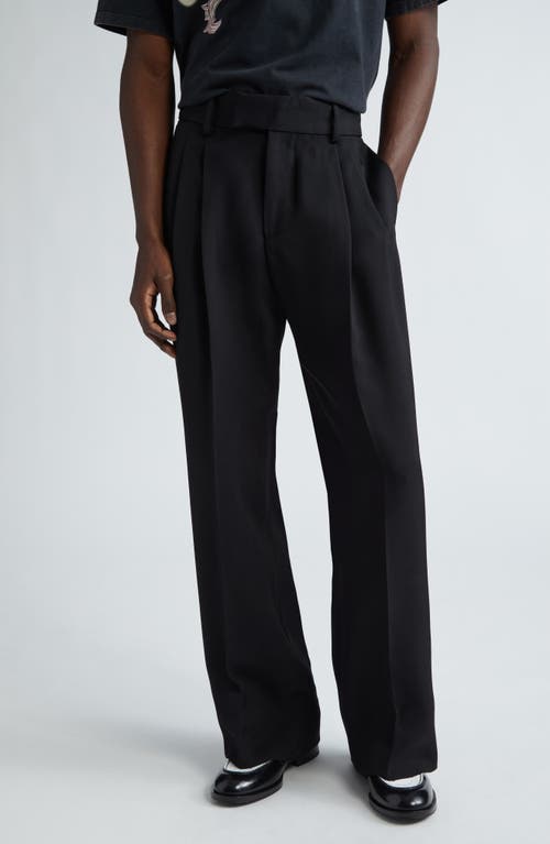 AMIRI Double Pleat Pants in Stretch Limo 