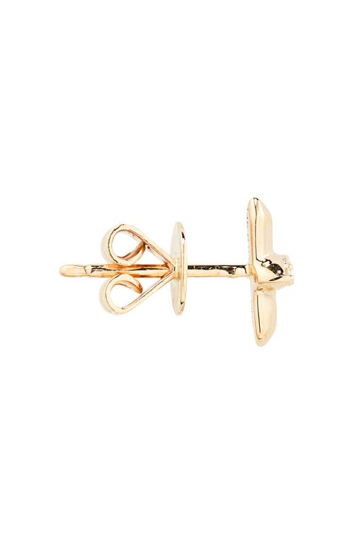 Dana Rebecca Designs Reese Brooklyn Diamond Stud Earrings In Yellow Gold/diamond