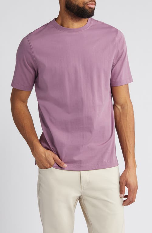Pima Cotton T-Shirt in Grape