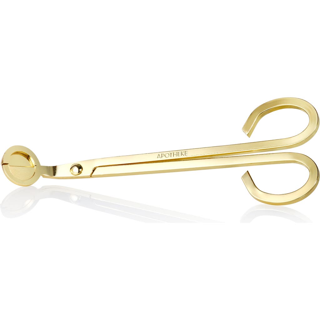 Apotheke Gold Wick Trimmer In Gold