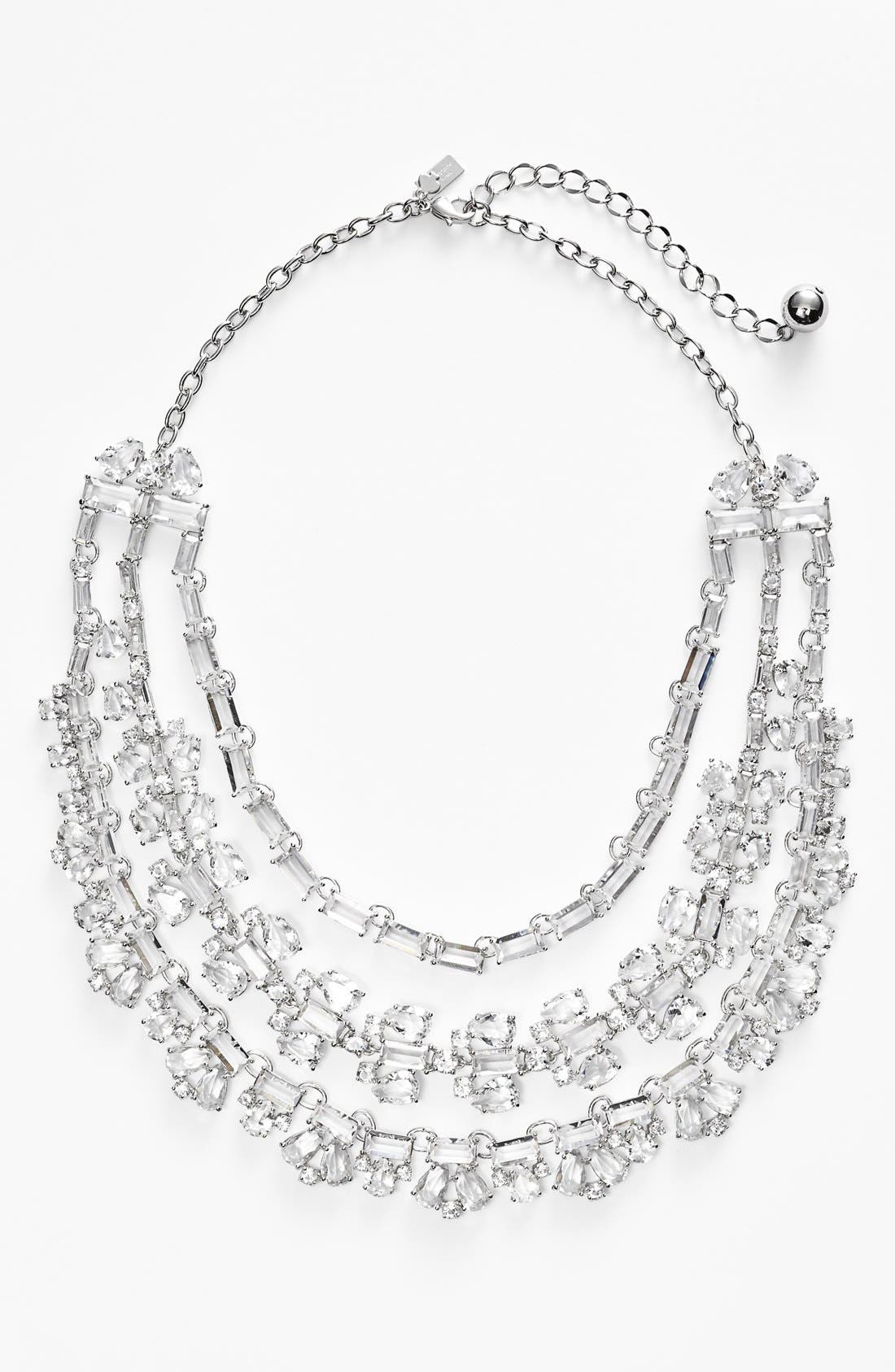 kate spade new york 'crystal garden' bib necklace Nordstrom