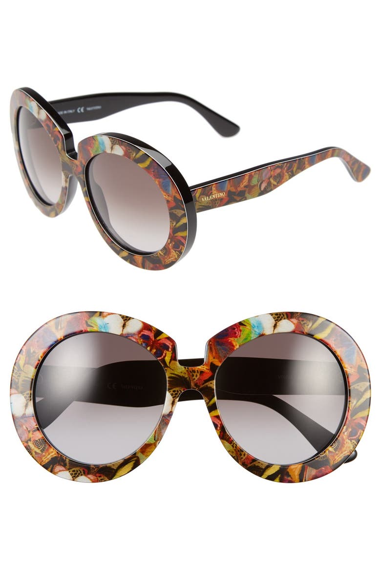 Valentino 54mm Oversized Gradient Sunglasses | Nordstrom