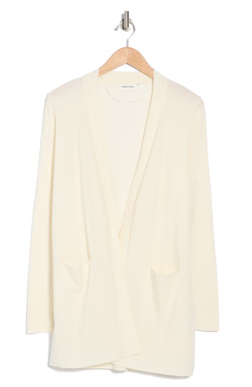Nordstrom Open Front Cardigan In Ivory Pristine