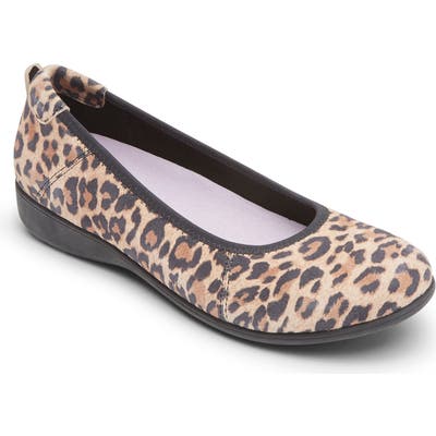 Aravon Abbey Ballet Flat B - Beige